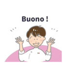 イタリアンレストランで使えるイタリア語2（個別スタンプ：6）