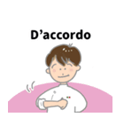 イタリアンレストランで使えるイタリア語2（個別スタンプ：7）