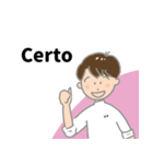 イタリアンレストランで使えるイタリア語2（個別スタンプ：9）