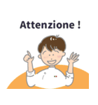 イタリアンレストランで使えるイタリア語2（個別スタンプ：14）