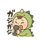 爆笑子育て！怪獣ベビー/効果音育児あるある（個別スタンプ：26）