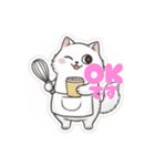 まるまるのねこちゃんち3（個別スタンプ：6）