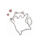 まるまるのねこちゃんち3（個別スタンプ：28）