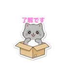 まるまるのねこちゃんち3（個別スタンプ：33）