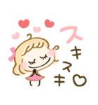 愛されガーリー♡ゆるかわいい（個別スタンプ：12）