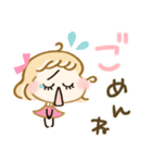 愛されガーリー♡ゆるかわいい（個別スタンプ：22）