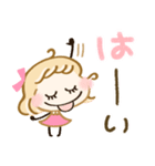 愛されガーリー♡ゆるかわいい（個別スタンプ：28）