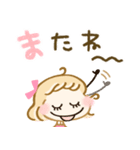 愛されガーリー♡ゆるかわいい（個別スタンプ：40）