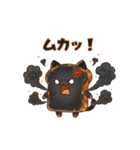 猫耳トーストのスタンプ（個別スタンプ：19）