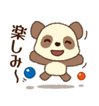 チョコモコパンダくん♡1♡毎日使える汎用（個別スタンプ：24）