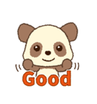 チョコモコパンダくん♡1♡毎日使える汎用（個別スタンプ：25）