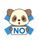 チョコモコパンダくん♡1♡毎日使える汎用（個別スタンプ：32）