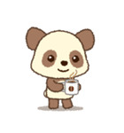 チョコモコパンダくん♡1♡毎日使える汎用（個別スタンプ：37）