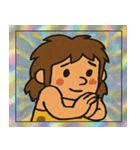 ホロきら原始人のウホウホ速報@SFW（個別スタンプ：7）