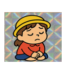 きらきら園児のおしゃべりタイム@SFW（個別スタンプ：16）