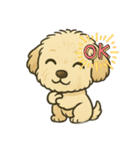 しあわせわんこだよ（個別スタンプ：14）