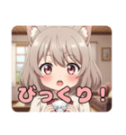 ダイヤモンドみなみちゃんスタンプ（個別スタンプ：4）