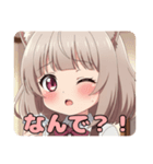 ダイヤモンドみなみちゃんスタンプ（個別スタンプ：7）