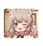 ダイヤモンドみなみちゃんスタンプ（個別スタンプ：12）