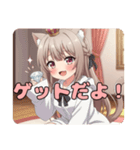 ダイヤモンドみなみちゃんスタンプ（個別スタンプ：15）