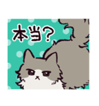 ノルウェージャンフォレストキャットです 2（個別スタンプ：1）