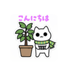 まるまるのねこちゃんち（個別スタンプ：2）