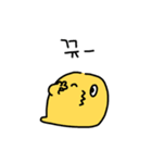 もぞもぞする幼虫（個別スタンプ：17）
