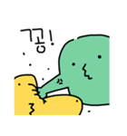 もぞもぞする幼虫（個別スタンプ：25）
