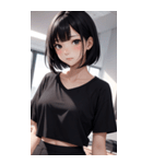 可愛い秘書の写真（個別スタンプ：3）