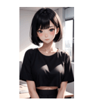 可愛い秘書の写真（個別スタンプ：6）
