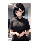 可愛い秘書の写真（個別スタンプ：9）