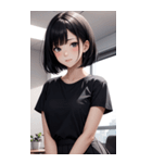 可愛い秘書の写真（個別スタンプ：12）
