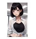可愛い秘書の写真（個別スタンプ：13）