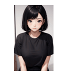 可愛い秘書の写真（個別スタンプ：14）