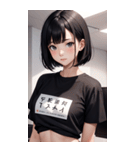 可愛い秘書の写真（個別スタンプ：19）