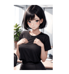 可愛い秘書の写真（個別スタンプ：20）