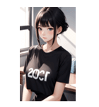 可愛い秘書の写真（個別スタンプ：21）