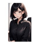 可愛い秘書の写真（個別スタンプ：22）