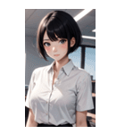 可愛い秘書の写真（個別スタンプ：23）