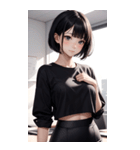 可愛い秘書の写真（個別スタンプ：27）