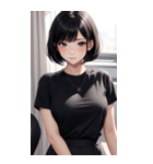 可愛い秘書の写真（個別スタンプ：30）