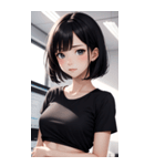 可愛い秘書の写真（個別スタンプ：32）