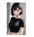 可愛い秘書の写真（個別スタンプ：33）