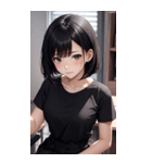 可愛い秘書の写真（個別スタンプ：34）