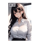 唯美小秘書の日常（個別スタンプ：26）