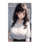 唯美小秘書の日常（個別スタンプ：30）