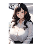 唯美小秘書の日常（個別スタンプ：32）