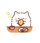 ハートがいっぱい♡ふわふわにゃんこ（個別スタンプ：18）