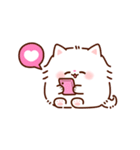 ハートがいっぱい♡ふわふわにゃんこ（個別スタンプ：29）