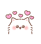 ハートがいっぱい♡ふわふわにゃんこ（個別スタンプ：31）